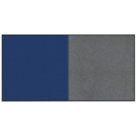 United Visual Products Enclosed Corkboard, 1 Door, 48"x36", 4" Fra, UV3409-WHITE-APRICOT UV3409-WHITE-APRICOT